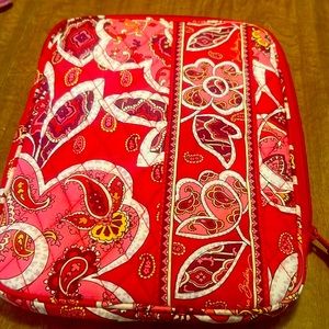 Red Vera Bradley tablet case